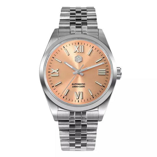 San Martin Sunray Salmon Men's Watch - SN0050