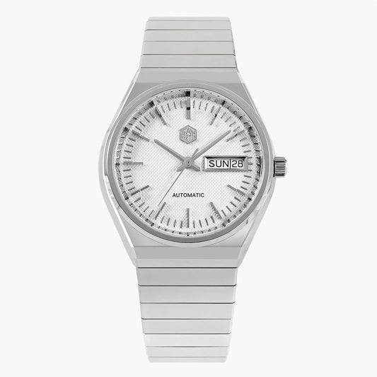 San Martin White Dial Men's Watch - SN0102