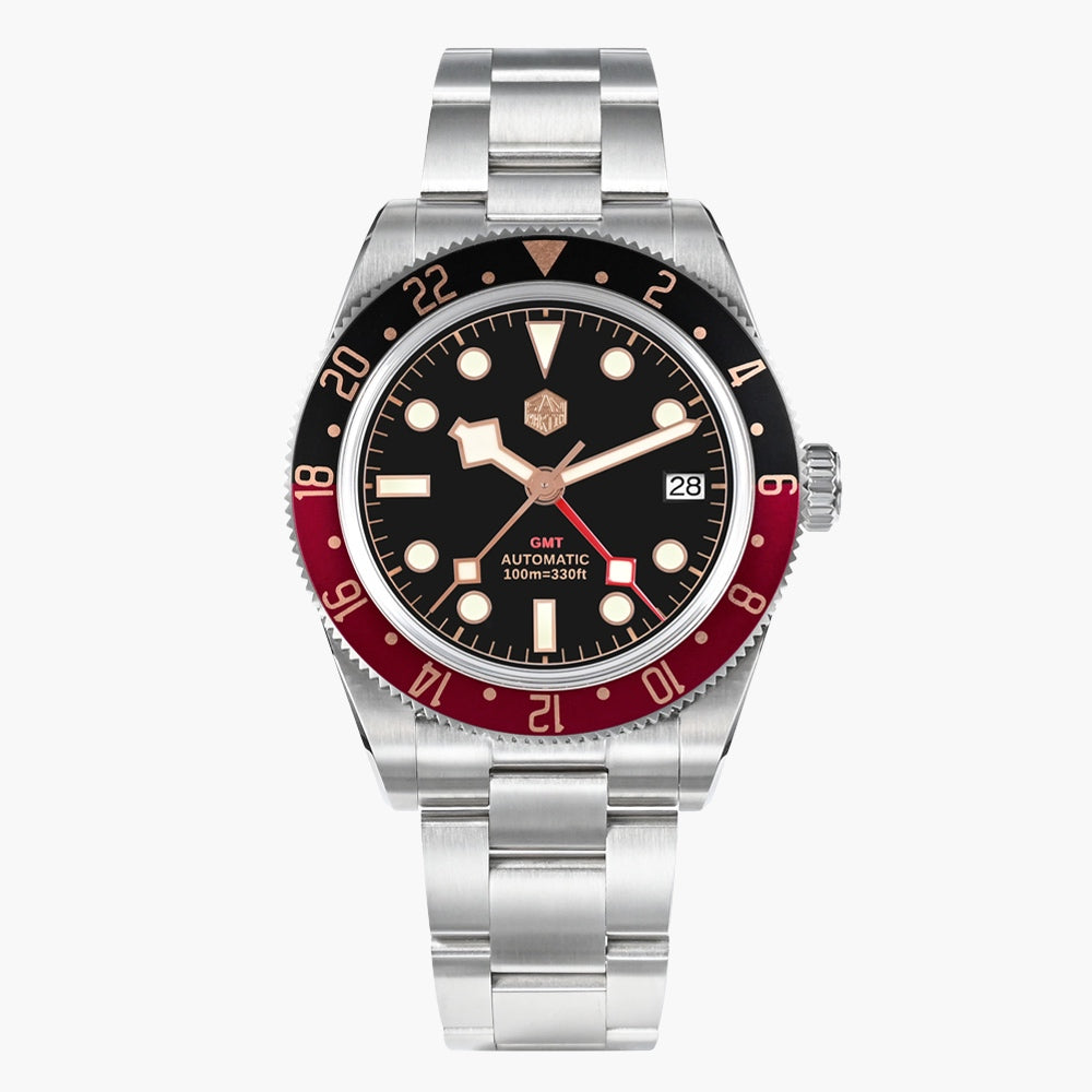 San Martin GMT 39mm Men's Watch -  SN0109-G
