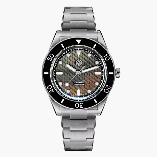 San Martin Black Dial Men's Watch - SN0151