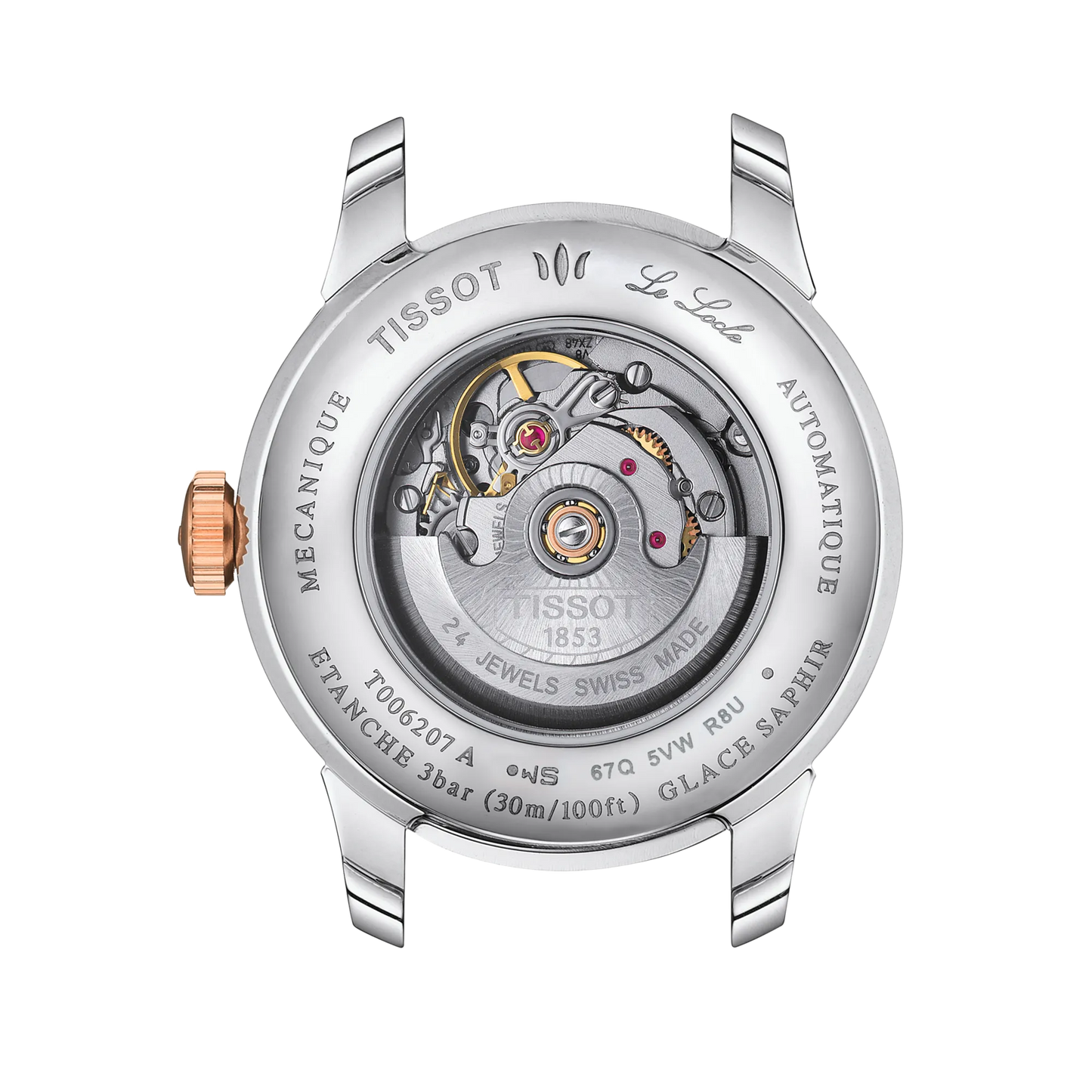Tissot Le Locle  Dual Tone Lady Automatic Watch- T006.207.22.038.00