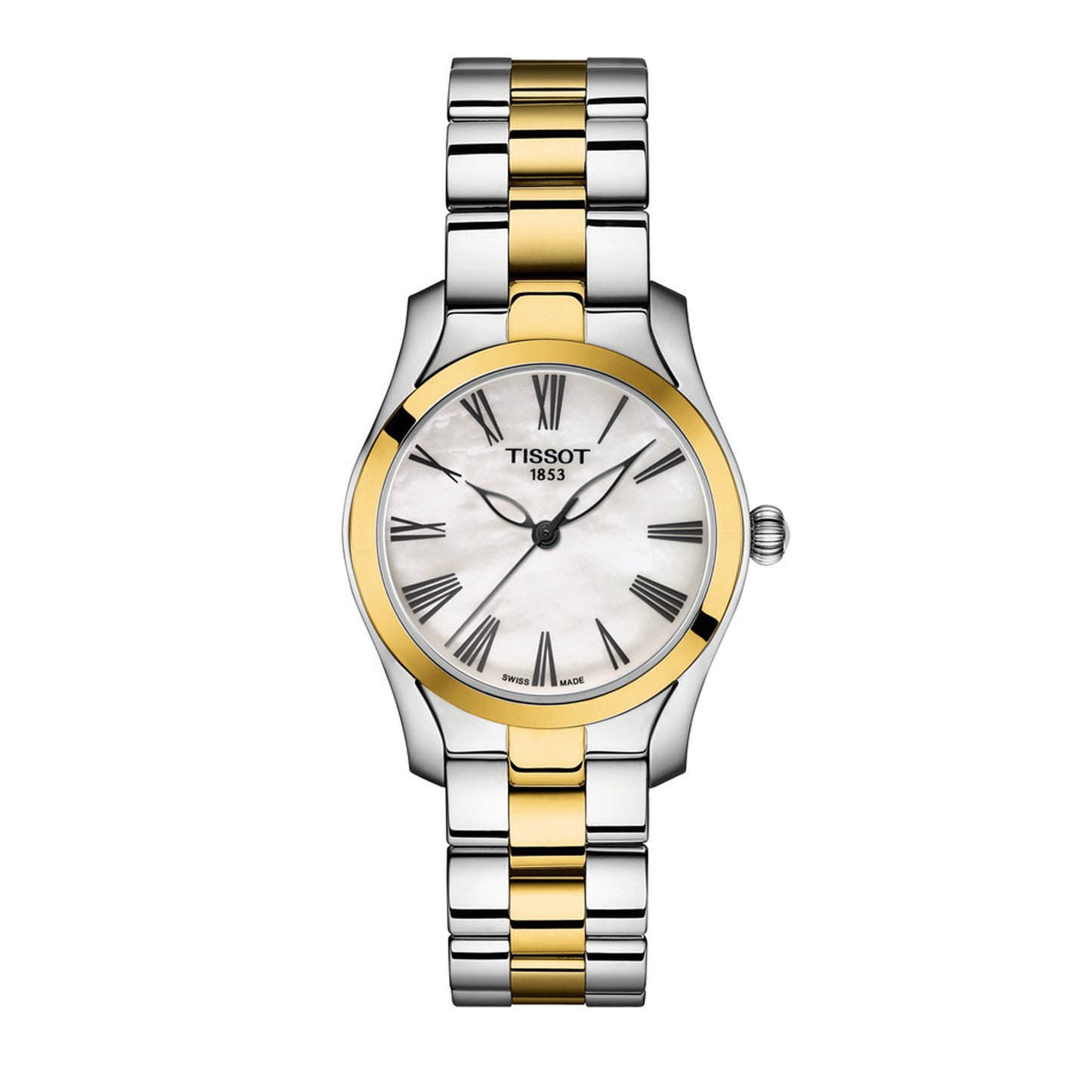 Tissot T-Wave Pearl Dial Ladies Watch - T112.210.22.113.00