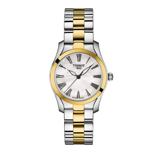 Tissot T-Wave Pearl Dial Ladies Watch - T112.210.22.113.00