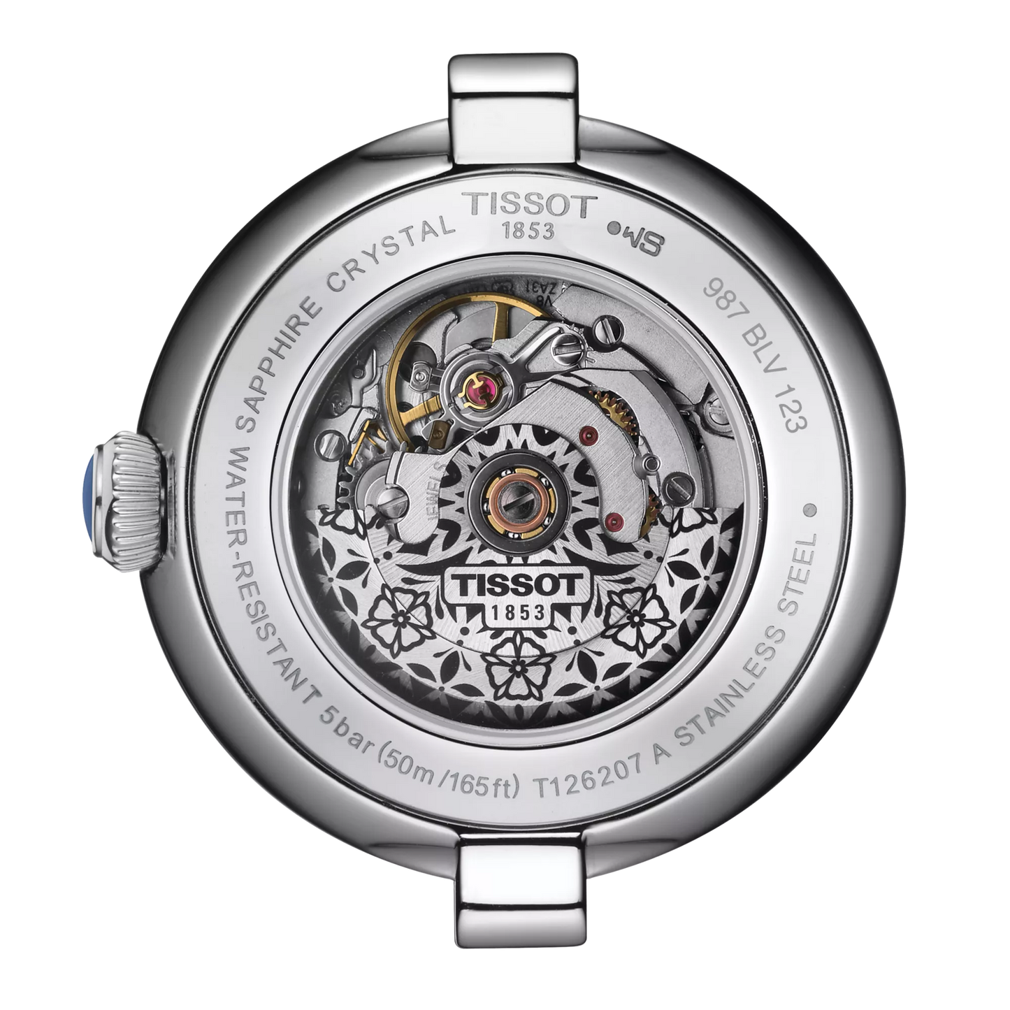 Tissot Silver Bellissima Automatic Ladies Watch - T126.207.11.013.00