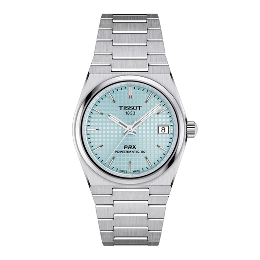 Tissot PRX Powermatic 80 35mm Ice Blue Dial Watch-T137.207.11.351.00