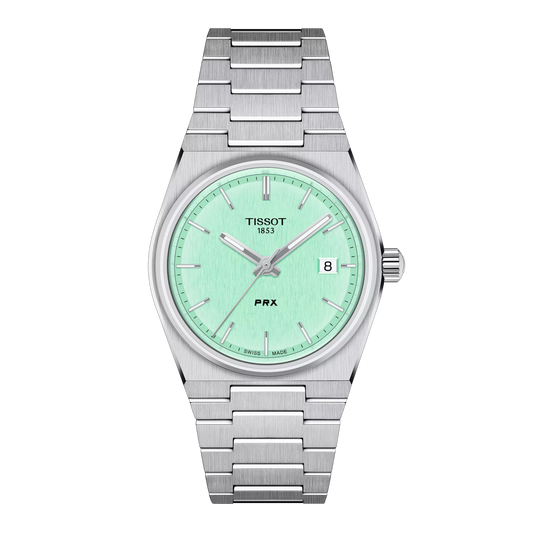 Tissot PRX Tiffany Dial 35mm Ladies Watch- T137.210.11.091.00