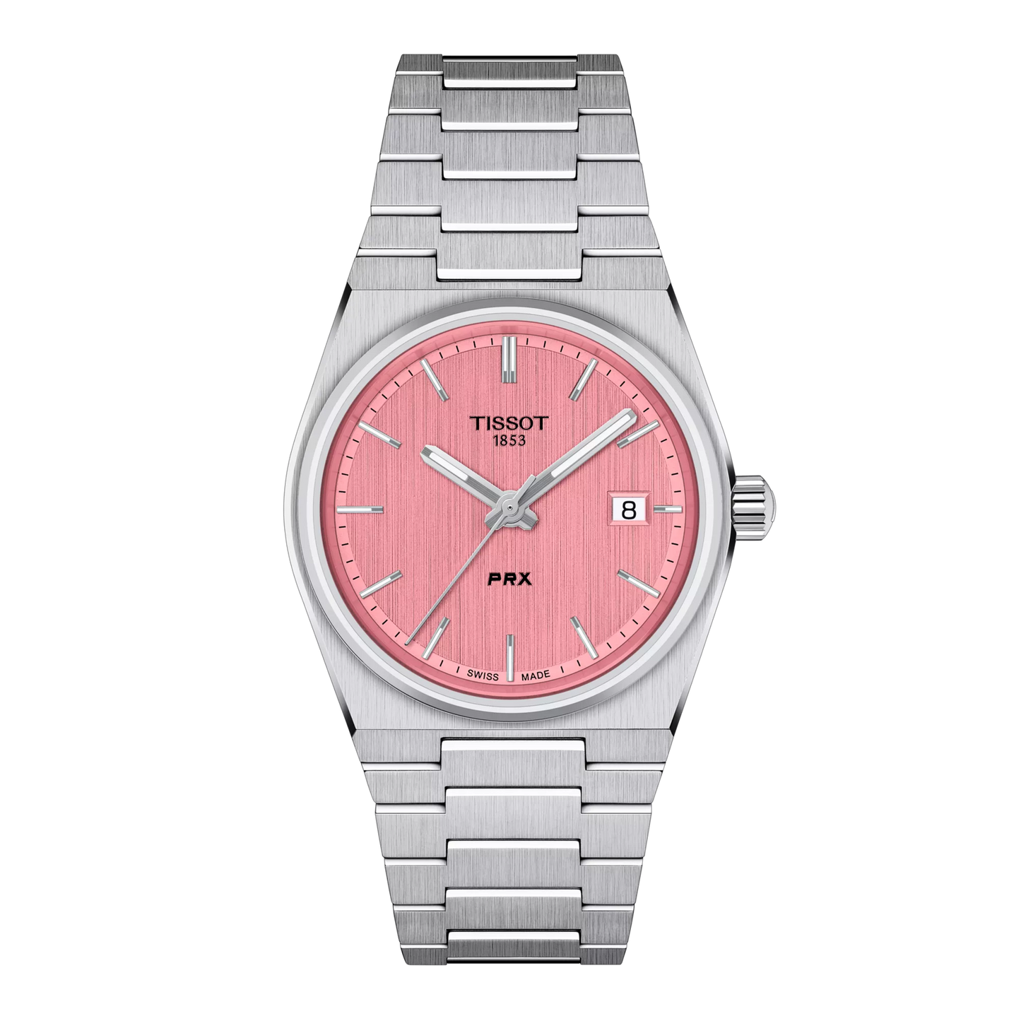 Tissot PRX Pink Dial 35mm Ladies Watch- T137.210.11.331.00