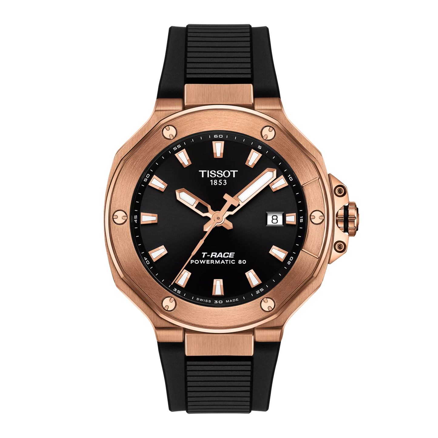 Tissot T-Race Rose Gold Powermatic 80 Men's Watch- T141.807.37.051.00