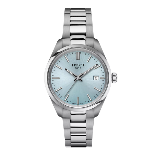 Tissot PR100 Ice Blue  Dial Ladies Quartz Watch- T150.210.11.351.00