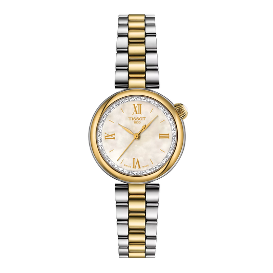 Tissot Desir Gold Tone MOP Dial Ladies Watch- T152.010.22.118.01