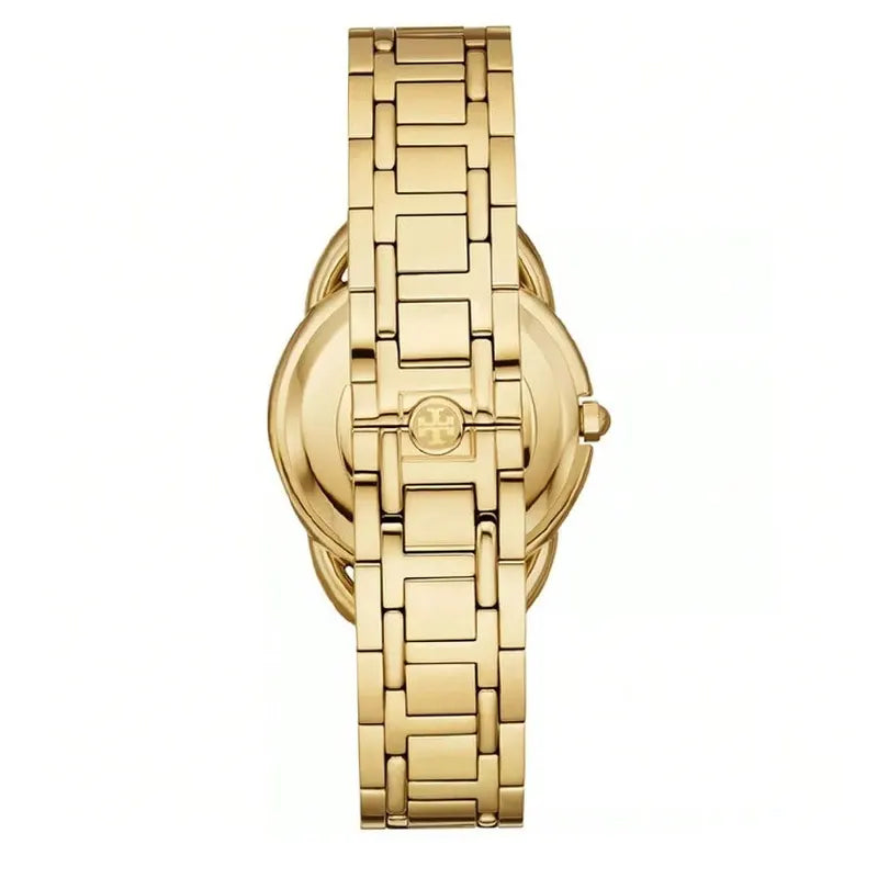 Tory Burch Miller White Dial Gold-Tone Ladies Watch - TBW7229
