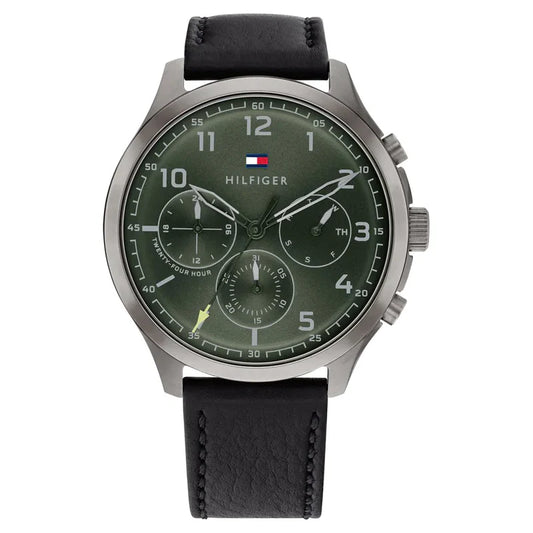 Tommy Hilfiger Green Dial Men's Multifunction Watch- TH1791856