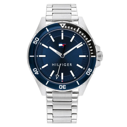 Tommy Hilfiger Men's Classic blue dial watch- TH1792012