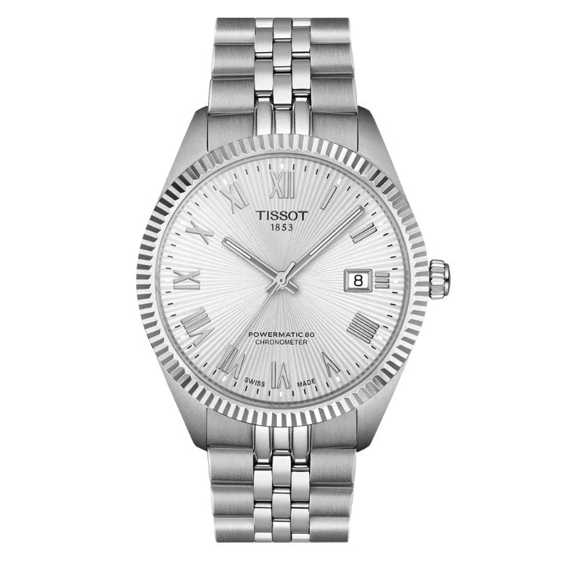 Tissot Ballade Powermatic 80 White Dial Men's Watch - T156.408.11.033.00