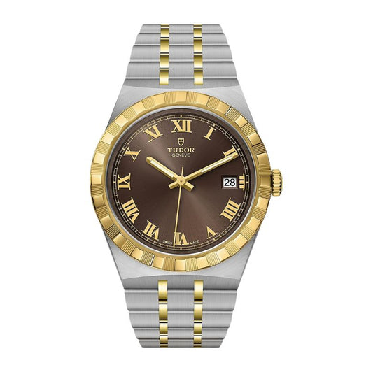 Tudor Royal Brown Dial 38mm Men's Watch - M28503-0007