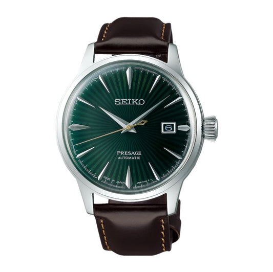 Seiko Presage Cocktail Time Green Dial Men's Automatic Watch - SRPD37