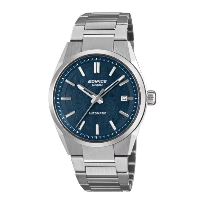 Casio Edifice Blue Dial 38mm Automatic Men's Watch - EFK-110D-2A