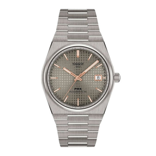 Tissot PRX Titanium Anthracite Dial 38mm Men's Watch - T137.807.44.061.00