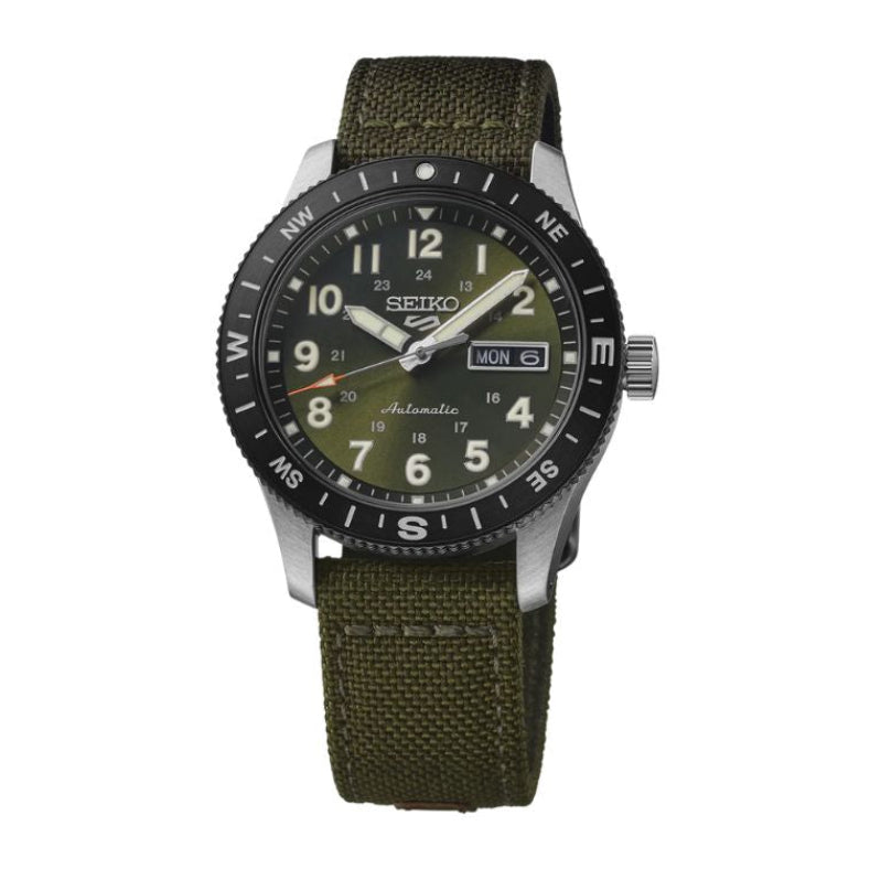 Seiko 5 Sports Field series Green Dial Men's Watch - HDB008