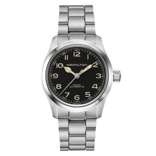Hamilton Khaki Field Murph Black Dial 38mm Automatic Men's Watch - H70405130