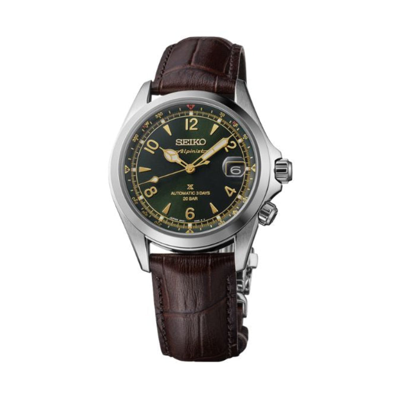 Seiko Prospex Alpinist (JDM) Green Dial Men's Watch - SBDC211