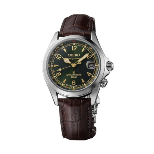 Seiko Prospex Alpinist (JDM) Green Dial Men's Watch - SBDC211