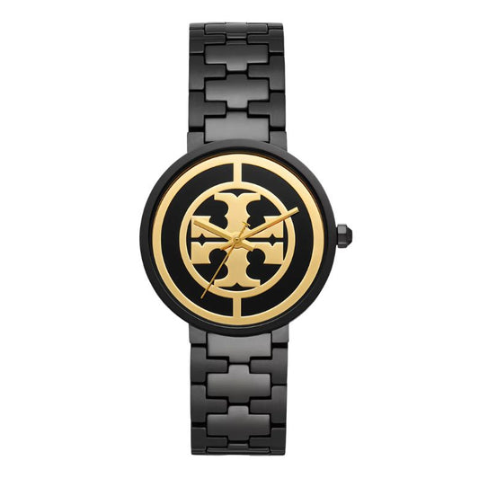 Tory Burch Reva Black-Tone Stainless Steel Female  Watch - TBW4039