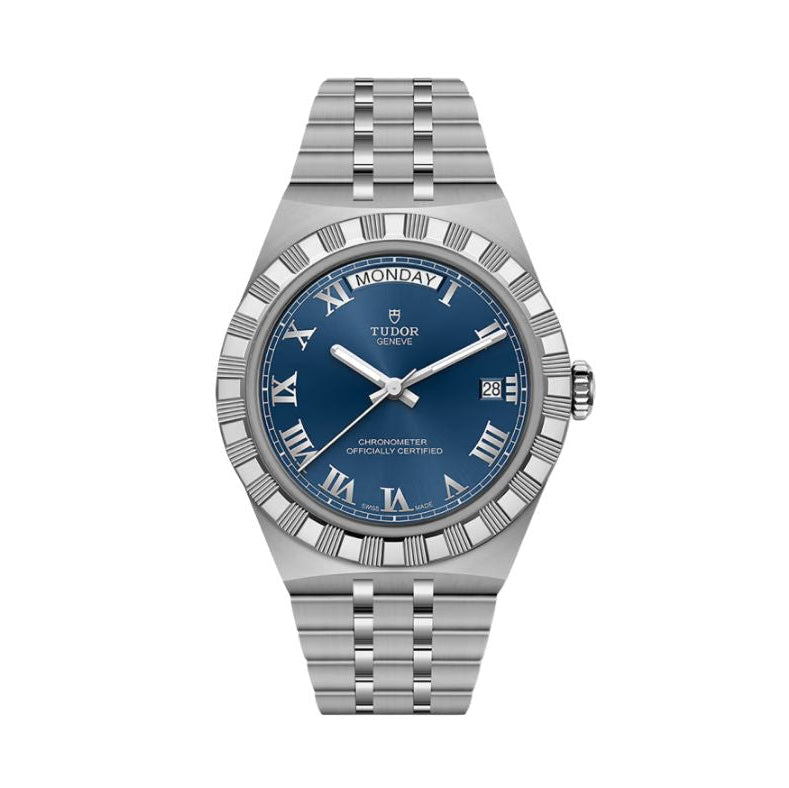 TUDOR Royal Day-Date 40mm Blue dial Men's Watch - m2840d1a0-0002