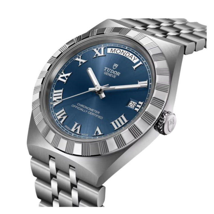 TUDOR Royal Day-Date 40mm Blue dial Men's Watch - m2840d1a0-0002
