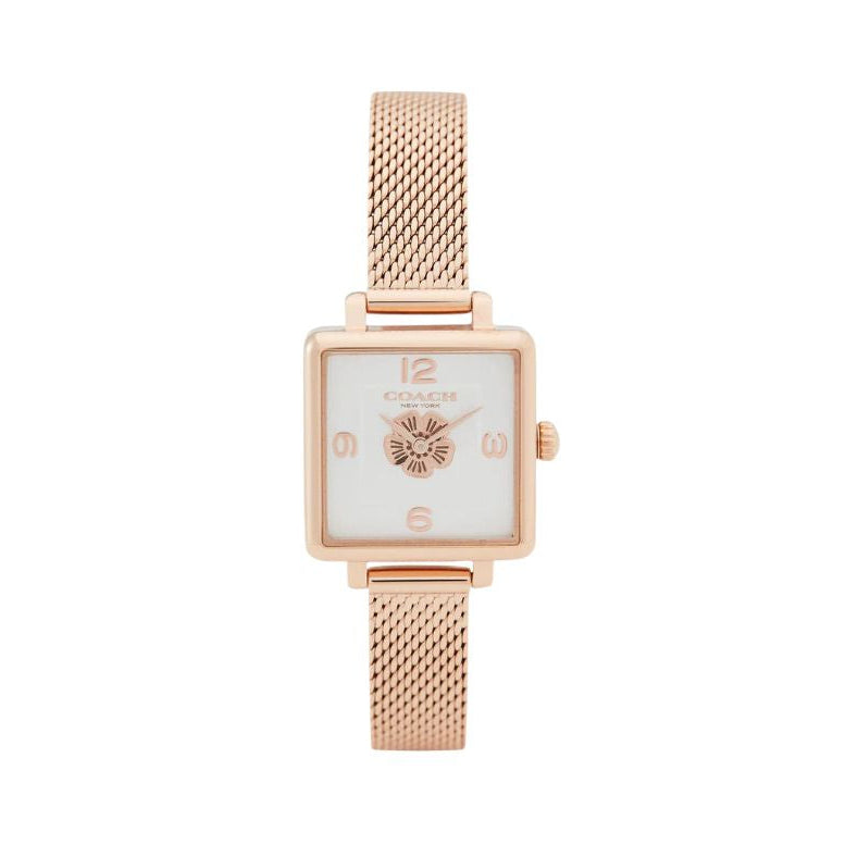 Coach cass rose gold square Ladies watch - 14503698