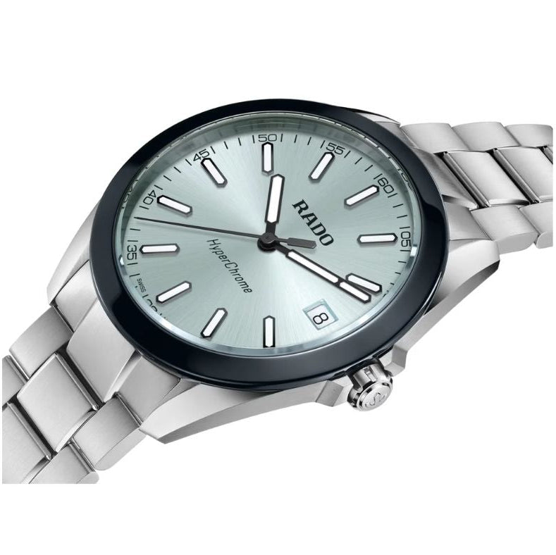 Rado HyperChrome Rhodium Dial 41.5mm Men's Watch - R32280213