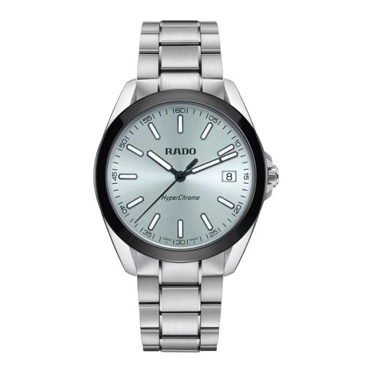 Rado HyperChrome Rhodium Dial 41.5mm Men's Watch - R32280213