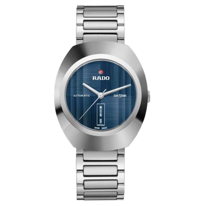 Rado DiaStar Original Automatic Blue Dial 38mm Men's Watch - R12160213