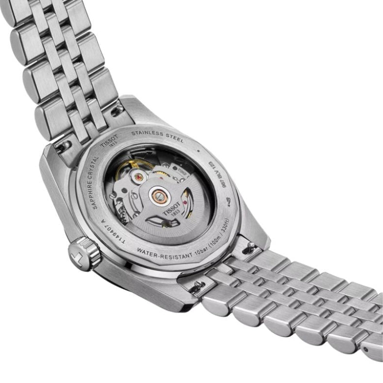 Tissot PR516 Powermatic 80 White Dial 38mm Men's Watch - T149.407.11.031.00