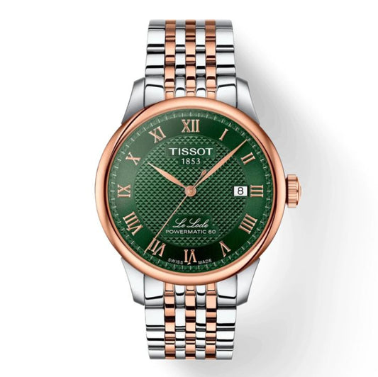Tissot Le Locle Dual Tone Powermatic 80 Men's Watch - T006.407.22.093.01