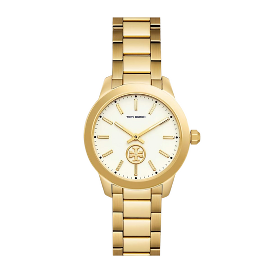 Tory Burch Collins  Gold Tone Ladies Watch- Tbw1300