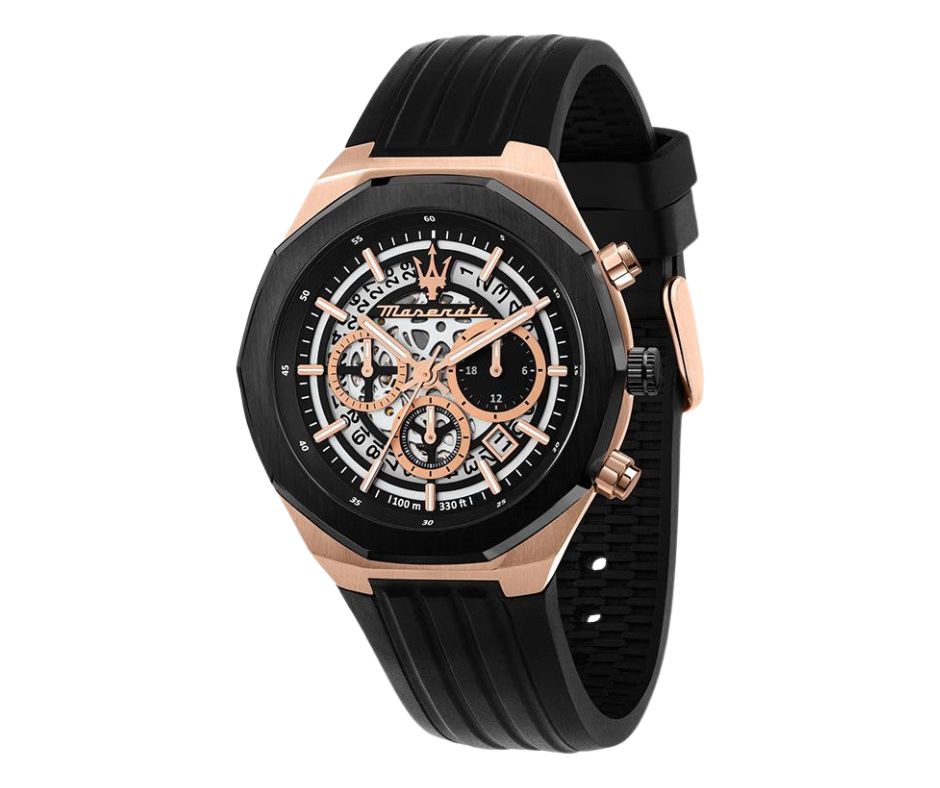 Maserati Stile Skeleton Dial Men's Watch - R8871642003