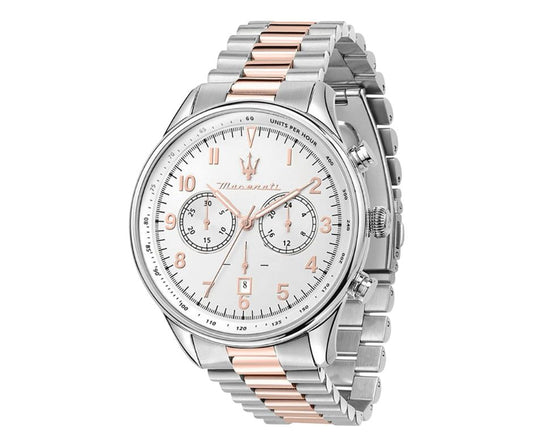Maserati Tradizione White Dial Men's Watch - R8873646002