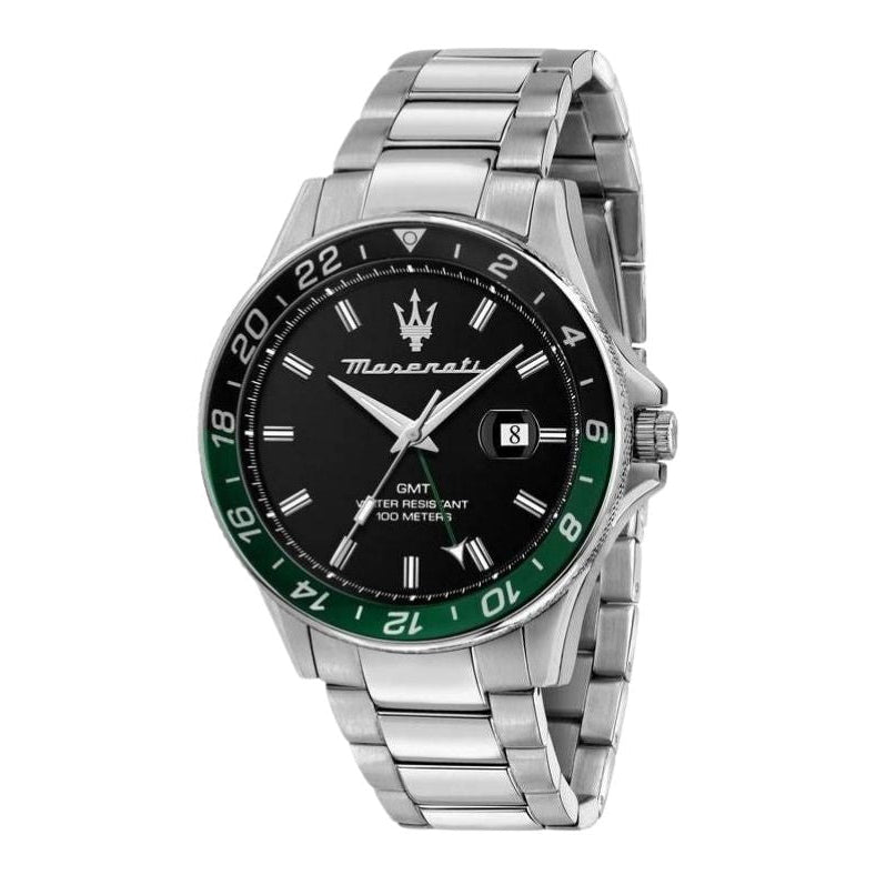 Maserati Sfida Stainless Steel GMT Men's Watch- R8853140005