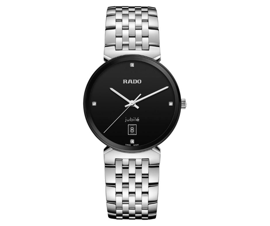 Rado Florence Diamonds Black Dial 38.0mm Watch - R48912713
