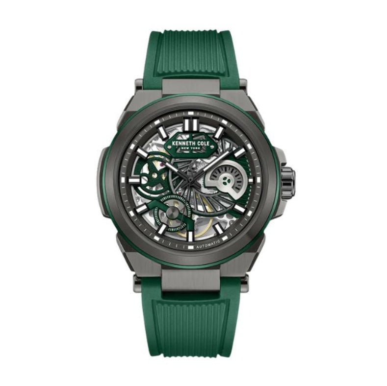 KENNETH COLE Downtown Automatic Green Dial Men's Watch - KCWGZ0065603