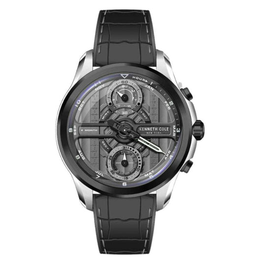 KENNETH COLE Black Diel Men's Watch - KCWGO2125504