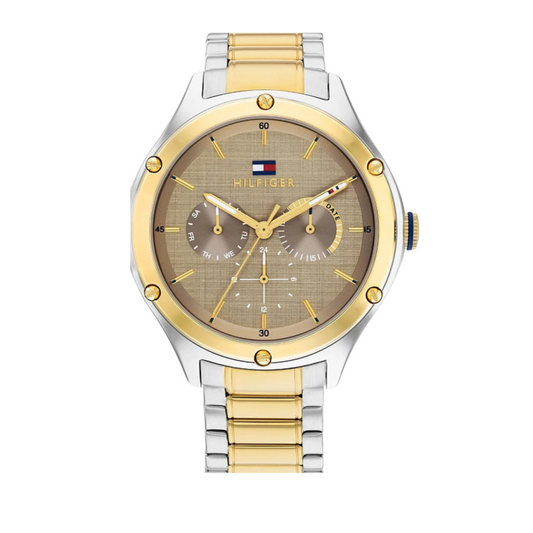 Tommy Hilfiger Dual Tone Multifunction Ladies Watch- TH1782658