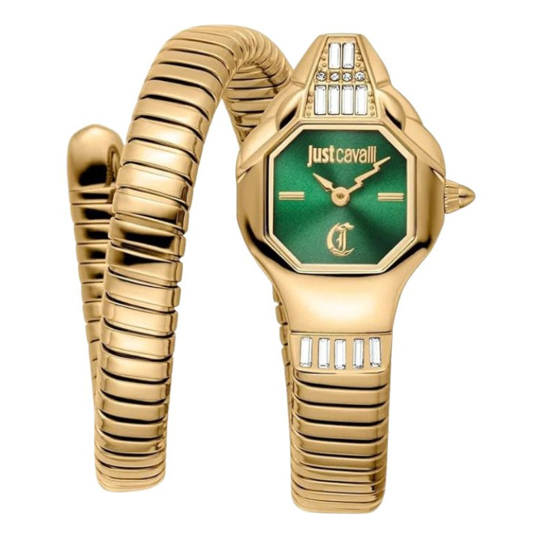 Just Cavalli Green Dial Ladies Watch - JC1L326M0035