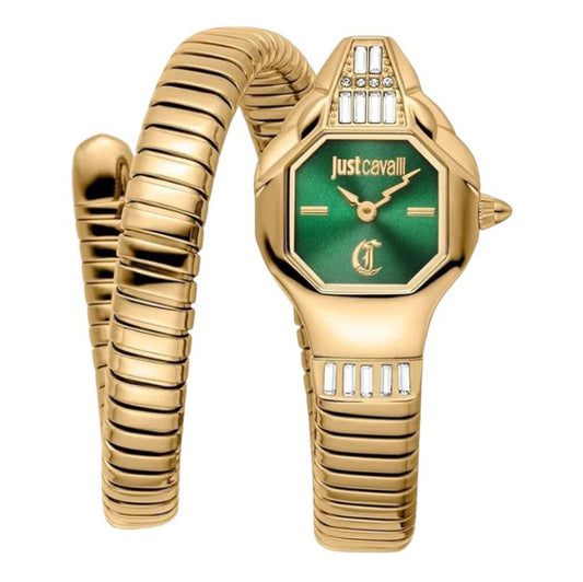 Just Cavalli Green Dial Ladies Watch - JC1L326M0035