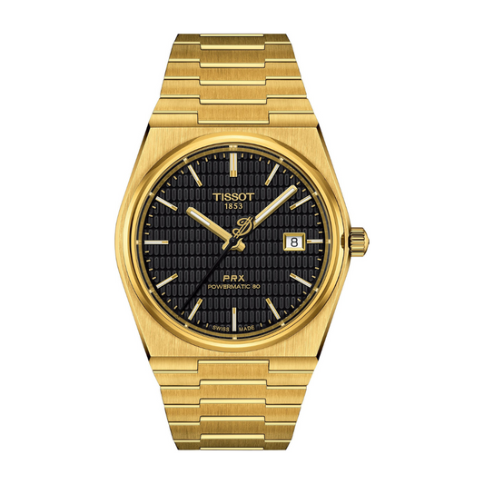 Tissot PRX Powermatic 80 Damian Lillard Special Edition Black Dial Men's Watch - T137.407.33.051.00