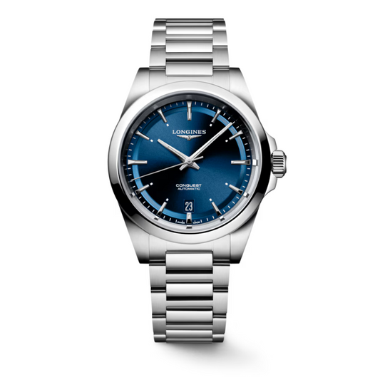 Longines Conquest 38mm Blue Dial Men's Watch- L3.720.4.92.6