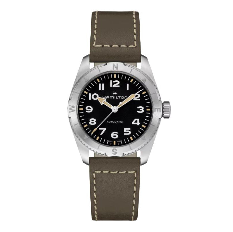 Hamilton Khaki Field Expedition Black Dial 37mm Automatic Men's Watch - H70225830