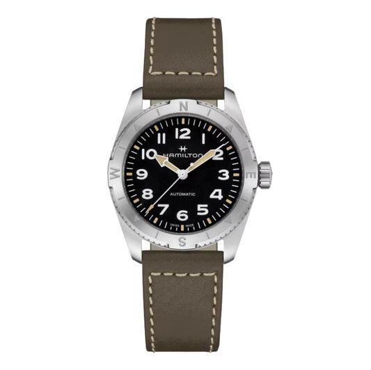 Hamilton Khaki Field Expedition Black Dial 37mm Automatic Men's Watch - H70225830