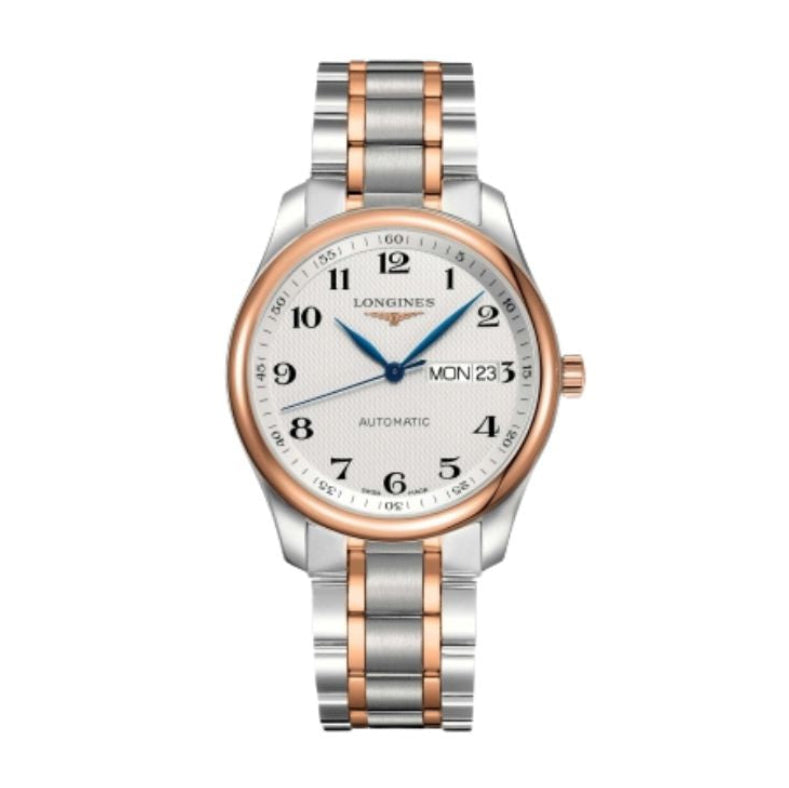 Longines Master Collection White Dial 38.5mm Day Date Men's Watch - L2.755.5.79.7